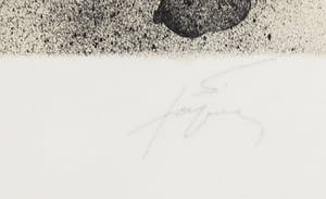 Antoni Tapies - Litho, Sinnieren Über Schmutz - Ingelijst kopen? Bied vanaf 1!