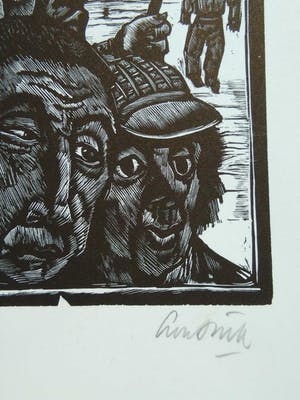 Lou Strik - Houtsnede en Ex Libris kopen? Bied vanaf 10!