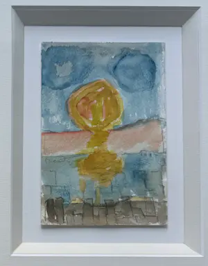 AcheterJan Montyn - gemengde techniek op papier | 'Zonder titel' | 1997 (LUXE INGELIJST)? Enchérissez de 300!
