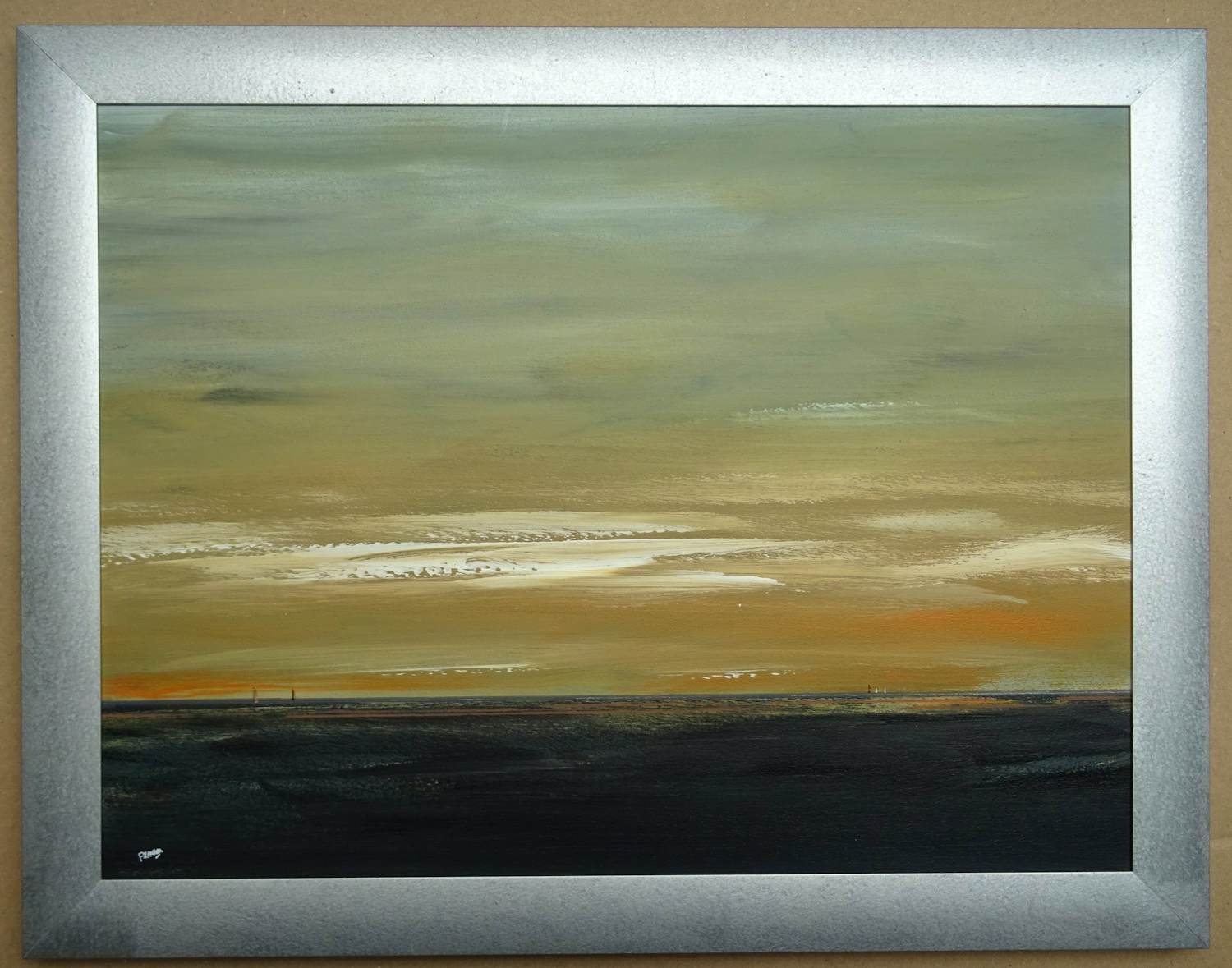 Franklin Meijer - IJsselmeer - Zonsondergang kopen? Bied vanaf 59!