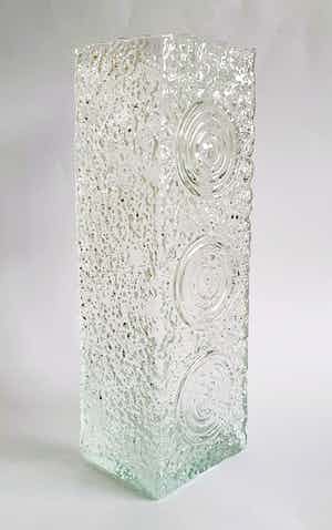 Bengt Edenfalk - Helder glazen vaas verkocht voor € 30!