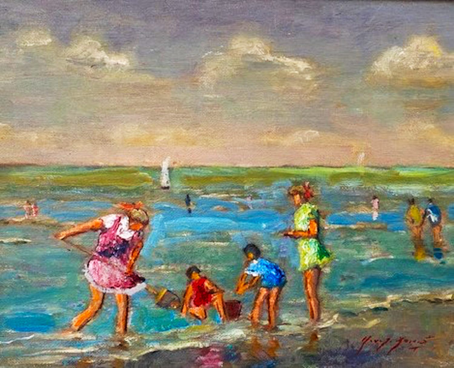 Marcel Van den Bempt - gevieren badderen verkocht voor € 45!