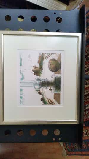 Herman Berserik - Olielamp verkocht voor € 50!