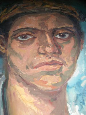 Piet Middelhoek - Portret "Naar Fajoem kopen? Bied vanaf 75!