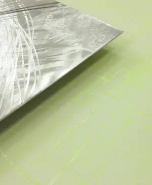Menno Meijer - Lot van drie 3d-geometrisch-abstracte werken in gemengde techniek (verf, metaal) kopen? Bied vanaf 1!