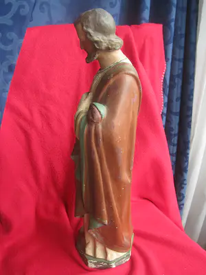 Heiligenbeeld - Jozef van Nazareth, pleegvader en timmerman. kopen? Bied vanaf 45!