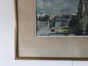 Kees Verwey - Stadsgezicht äanblik op stad" kopen? Bied vanaf 325!