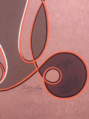 Cesar Domela - typerende zeefdruk op fraai lompenpapier - oplage 95 ex. kopen? Bied vanaf 195!