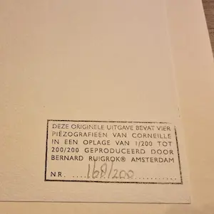 Corneille - gesigneerd - 2002 - 200 ex. kopen? Bied vanaf 1!