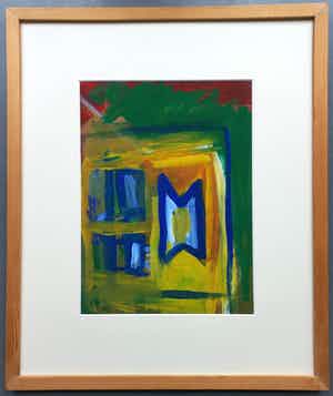 Andre Martens - gesigneerde Gouache verkocht voor € 50!