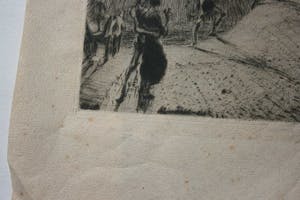 Klaus Richter - Don Quichotte 2 Kaltnadelradierungen kopen? Bied vanaf 50!