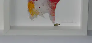 Jos van Beek - Reliëf, uniek (prachtig gelijst) kopen? Bied vanaf 90!