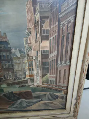 Gerrit van IJperen - Gezicht op binnen Amstel - Amsterdam kopen? Bied vanaf 600!
