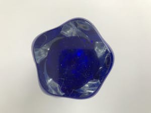 Josef Hospodka - Blauw/transparante Chribska vaas kopen? Bied vanaf 20!