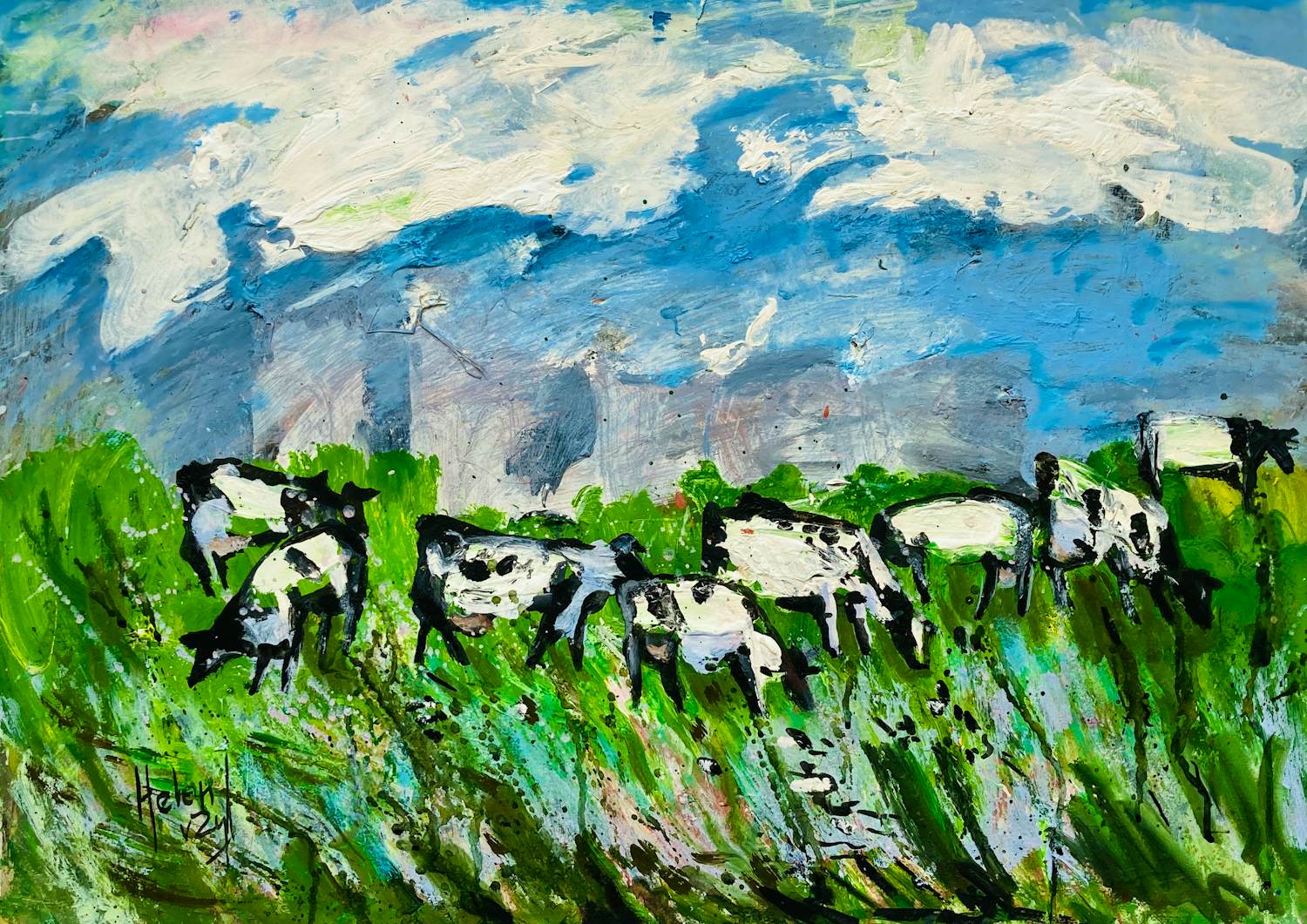 Helen van Zijl - Koeien in weiland kopen? Bied vanaf 65!