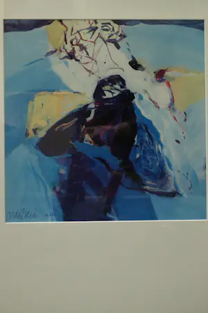 Margriet de Bruin - Abstracte Paard / Oplage: Onbekend / Met passe partout kopen? Bied vanaf 40!