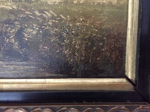 Karl Schaette - Hollands weilanden - Olieverf op paneel, Ingelijst kopen? Bied vanaf 35!