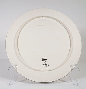 Karel Appel - (naar) - Bord Dancing Girl uitgegeven door Reflex (incl. certificaat!) kopen? Bied vanaf 250!