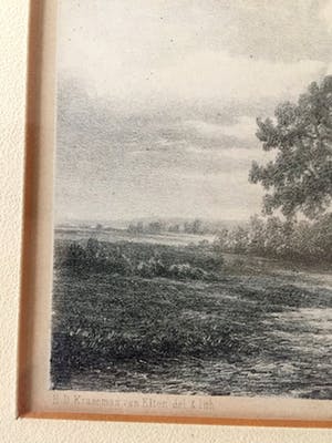 Hendrik Kruseman van Elten - Lithografie, Ingelijst kopen? Bied vanaf 40!