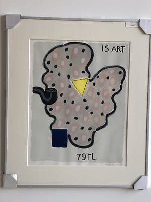 Reinier Lucassen - IS ART met lijst en museumglas kopen? Bied vanaf 245!