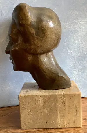 Brons (Onbekend) - Portret jonge vrouw kopen? Bied vanaf 200!