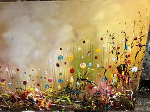 Gena - Colorful Flowers kopen? Bied vanaf 350!