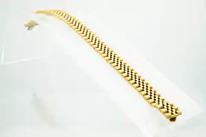 MASSIEF 18 karaats gouden unisex armband met Jubilee schakel verkocht voor € 1700!