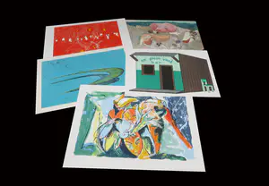 Harrie Gerritz - en andere - Lot van 10 werken op papier kaufen? Bieten Sie von 1!