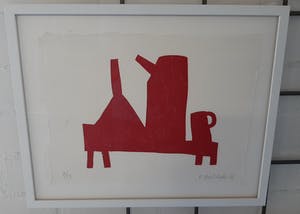 Klaas Gubbels - nieuwe houten lijst mét museumglas! kopen? Bied vanaf 345!