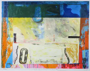 Jos Verwiel - Zeefdruk, Vitrina- ingelijst (groot) kopen? Bied vanaf 1!