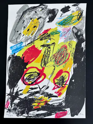 Kees Salentijn - Lot 4x zeefdruk Kees Salentijn kopen? Bied vanaf 40!