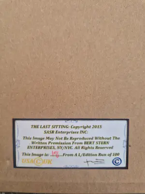 Bert Stern - Marilyn Monroe “The Last Sitting” Estate Print (2015) kopen? Bied vanaf 50!