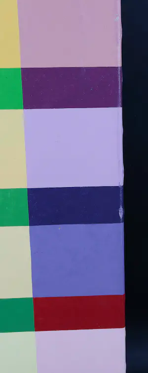 Arjen Toet - Acryl op doek, Geometrisch abstracte compositie kopen? Bied vanaf 1!
