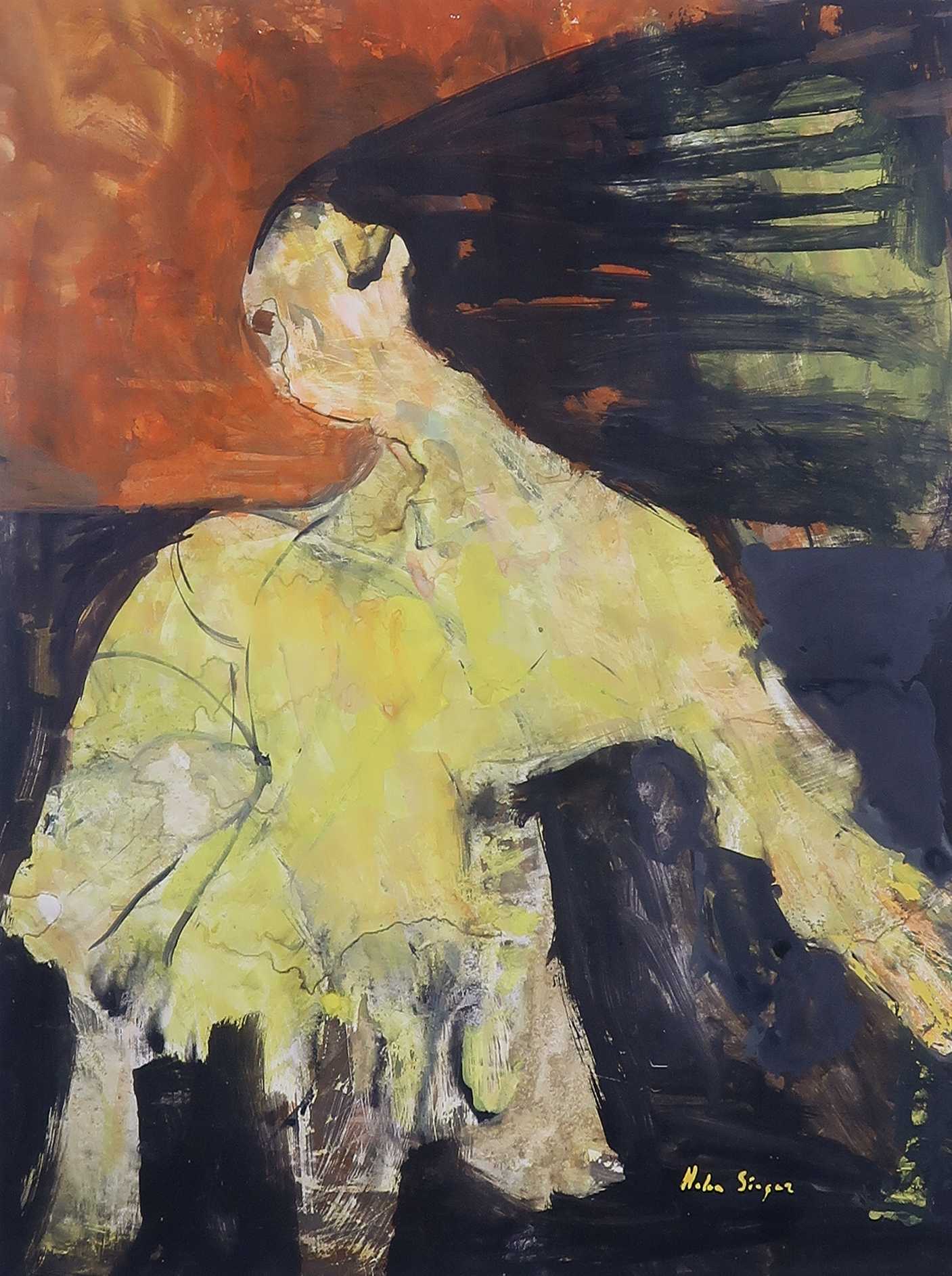 Helen Sieger - Gouache op papier, Zonder titel kopen? Bied vanaf 150!