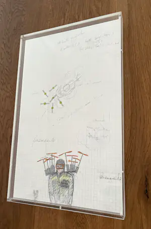 Panamarenko - AP gesigneerde Pepto Bismo kopen? Bied vanaf 1595!