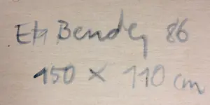 Eta Bender - Olieverf op doek, Licht in het donker (Zeer groot) kopen? Bied vanaf 1!