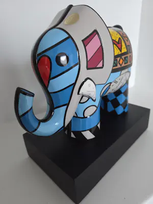 Romero Britto - Romero Britto 'Great India 2' sculpture kopen? Bied vanaf 145!