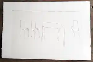 Klaas Gubbels - zeefdruk verkocht voor € 55!