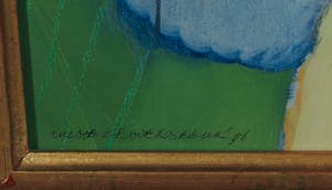 Michel van Overbeeke - Olieverf op doek, Landscape of Remembrance - Ingelijst kopen? Bied vanaf 300!