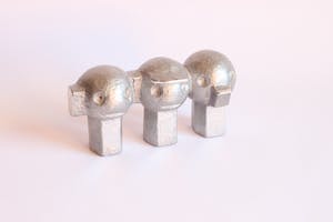 Willy Ceysens - Three wise monkeys brutalist aluminum sculpture. kopen? Bied vanaf 60!