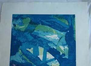 Jenny Fleur - Litho, “Abstract” – 1987 – nr. 41 / 50 kopen? Bied vanaf 1!