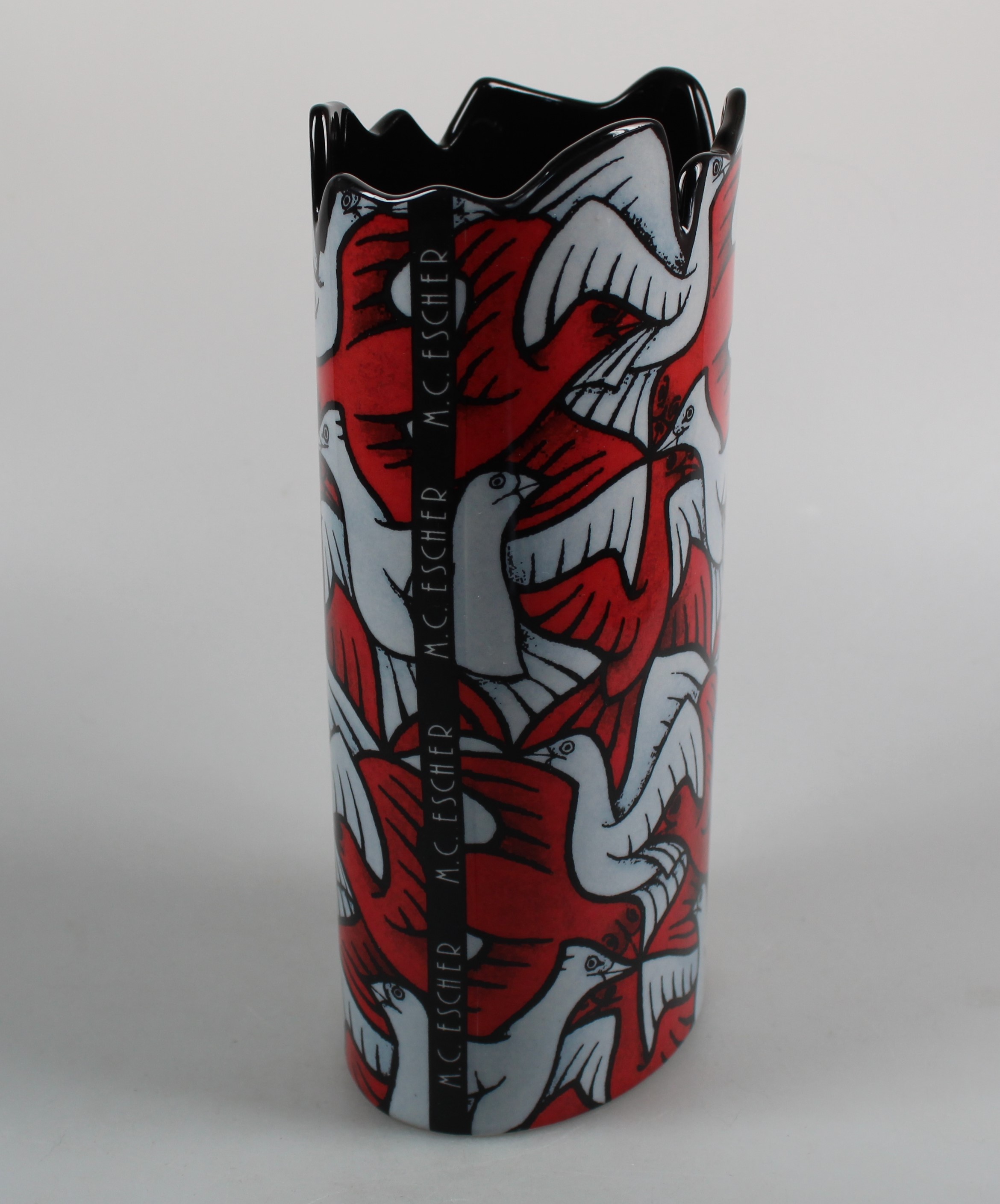 M.C. Escher - Beswick Silhouette d'Art vaas vogels kopen? Bied vanaf 40!