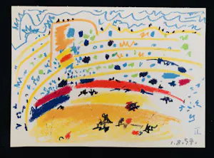 Pablo Picasso - Pablo Picasso - Plaza de Toros / Stierkampfarena II kopen? Bied vanaf 95!