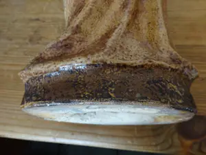 Albert Meertens - Maria en kind in steengoed met zoutkristallen- Beesel Terraco kopen? Bied vanaf 275!