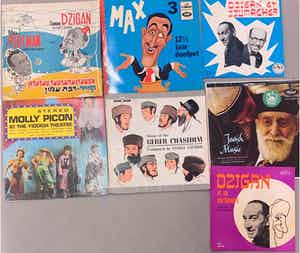 Various artists - Diverse LP's met Joodse muziek /theater verkocht voor € 1!