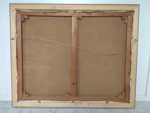 Hubert Bekman - Winterlandschap boerderij Limburg - olieverf ca. 1935 kopen? Bied vanaf 650!