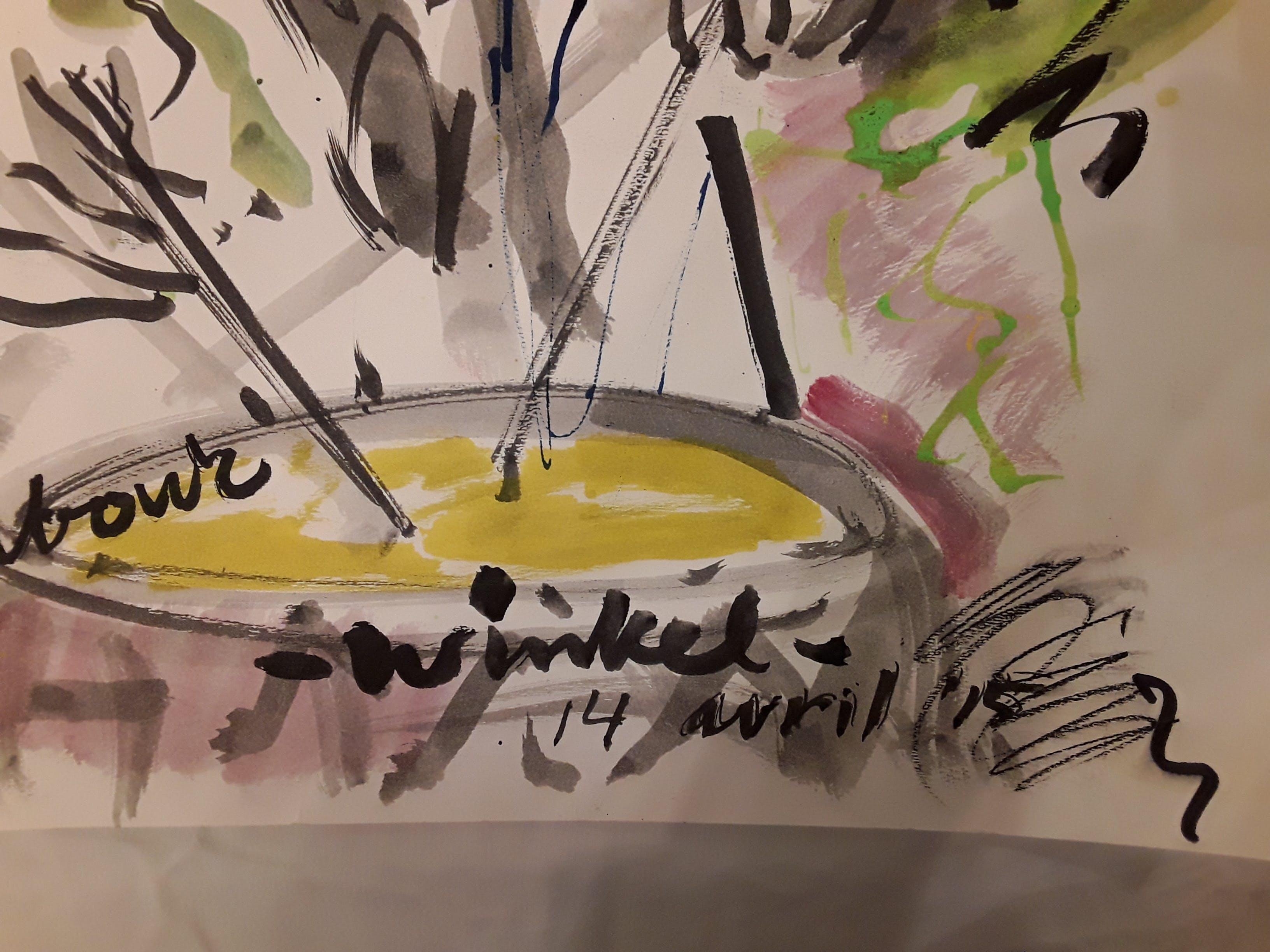 Arien Winkel - Titel,,le tambour,, kopen? Bied vanaf 20!