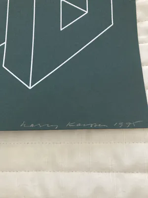 Harry Karssen - Lot van twee zeefdrukken z.t. kopen? Bied vanaf 50!
