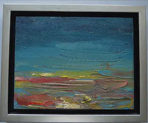 Di Reurhoff-Behrens - Zonder titel. Abstract werk. kopen? Bied vanaf 125!