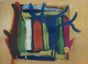 Gerard Schaperkotter - Abstract landschap kopen? Bied vanaf 50!